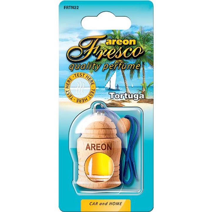 خوشبو کننده ماشین آرئون مدل فرسکو با رایحه تورتوگا Areon Fresco Tortuga Car Air Freshener